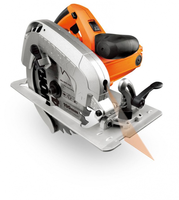 WORX WX445 - Okružní pila 190mm, 1600W