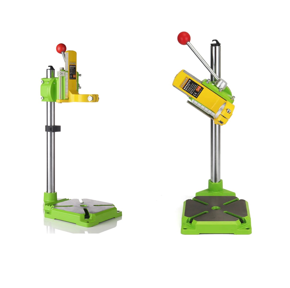 MINIQ BG6117 vrtací/frézovací stojan otočný až 90°