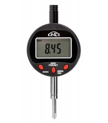 Úchylkoměr číselníkový digitální KINEX, IP 54, 0-12,7 mm/0,01 mm