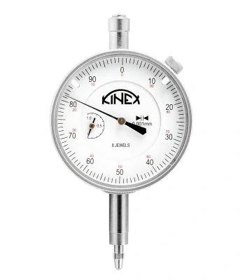 Úchylkoměr číselníkový KINEX 0-1 mm/60 mm/0,001 mm, ČSN EN ISO 463, ČSN 25 1811, ČSN 25 1816