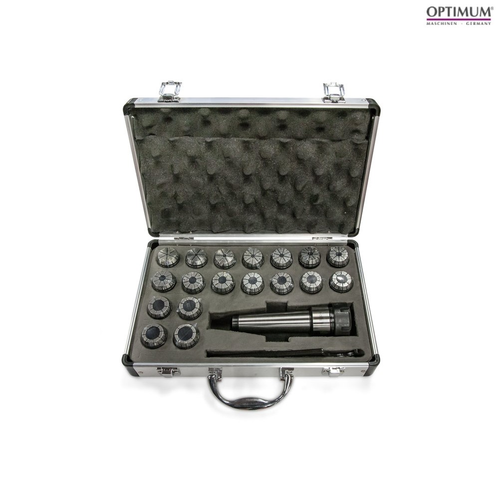 Sada upínače MK3/M12/ER32 a kleštin 3 - 20 mm