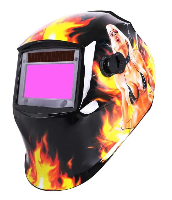 MAGG samostmívací svářecí kukla - designová FLAMES