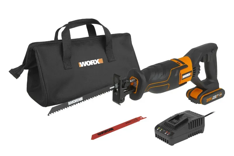 WORX WX500 - Aku pila ocaska 20V, 1x2.0Ah - Powershare