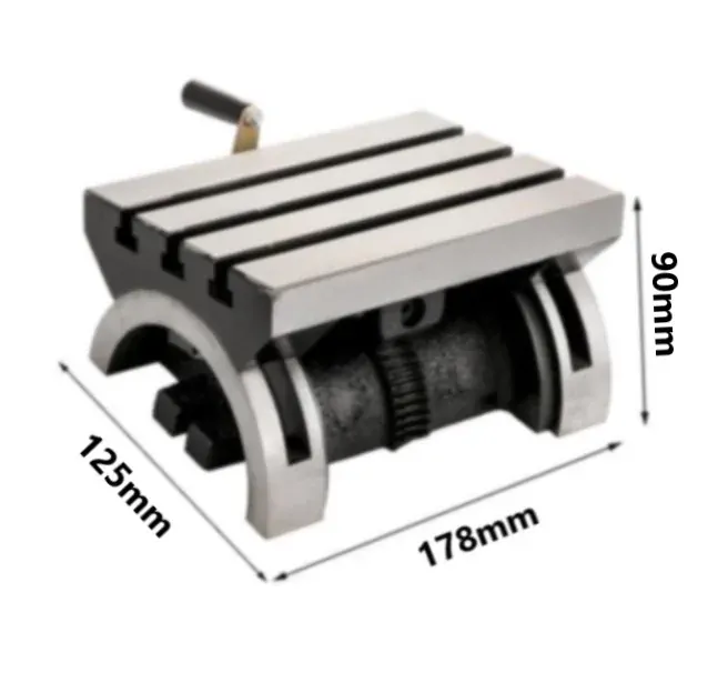 Výklopný stůl na frézku VSF-5/7 125x178mm