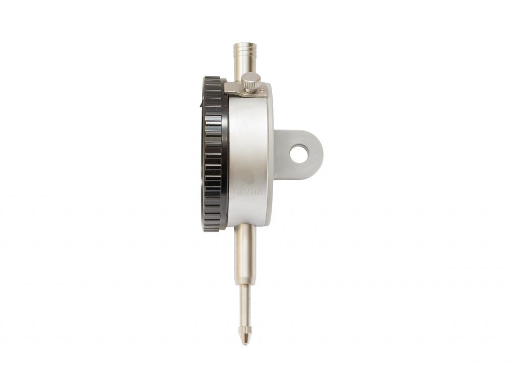 Úchylkoměr číselníkový KINEX 0-10 mm/60 mm/0,01 mm - s uchycením, ČSN 25 1820