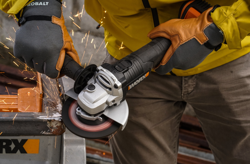 WORX WX812.9 - Aku úhlová bruska 20V - bez akumulátoru - Powershare