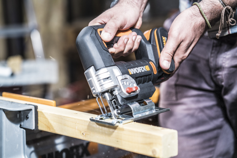 WORX WX543.9 - Aku přímočará pila 20V - bez akumulátoru - Powershare