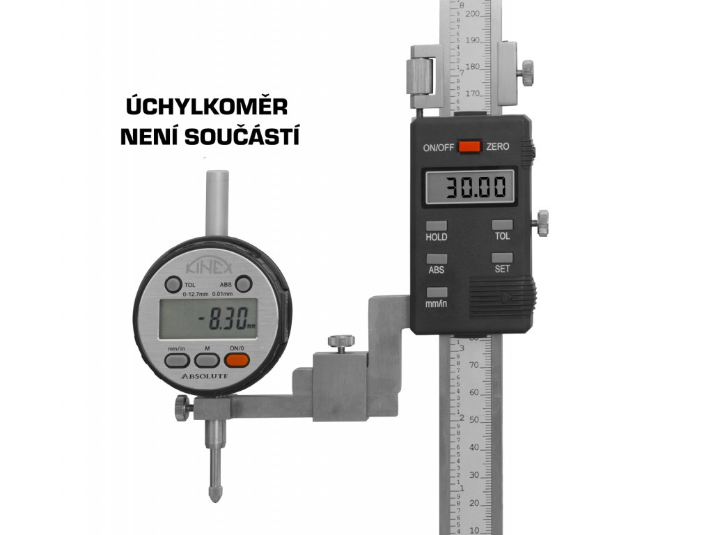 Výškoměr digitální KINEX 0,01mm, DIN 862