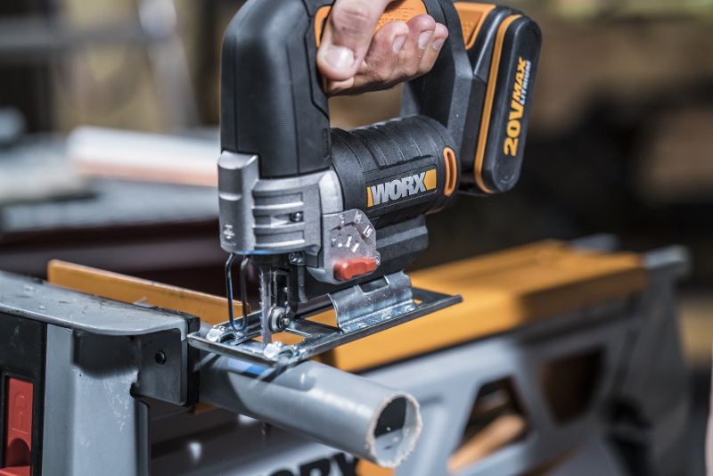 WORX WX543.9 - Aku přímočará pila 20V - bez akumulátoru - Powershare
