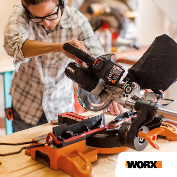 WORX WX845.9 - Aku pokosová pila 20V - bez akumulátoru - Powershare