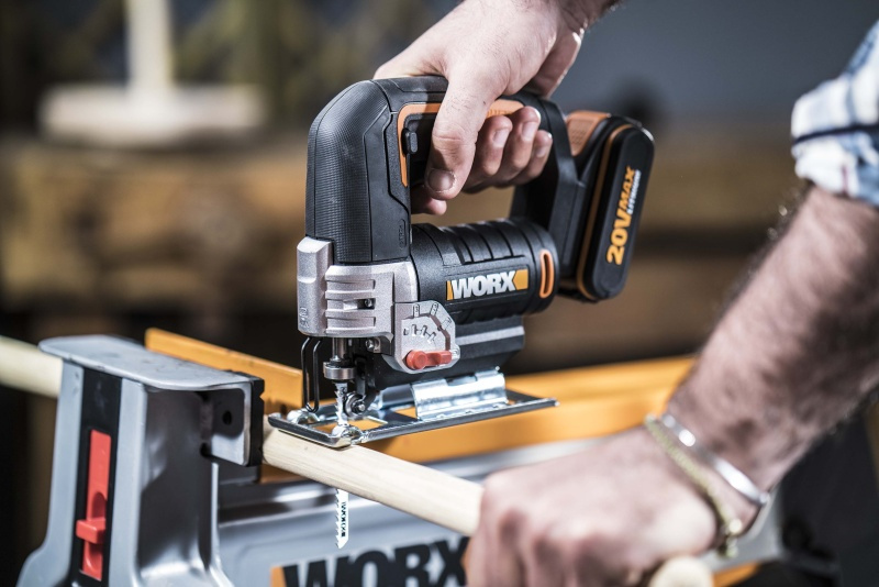 WORX WX543.9 - Aku přímočará pila 20V - bez akumulátoru - Powershare