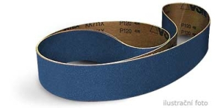 Brusný pás 762 × 75 zirkon