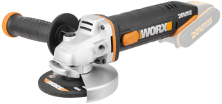 WORX WX800.9 - Aku úhlová bruska 20V, 115 mm - bez akumulátoru - Powershare