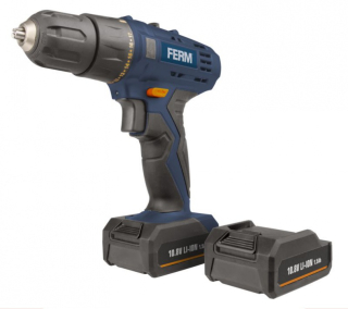 FERM CDM1119 - Aku Li-ion vrtačka 12V - 1,5Ah - Kompakt - 2 baterie