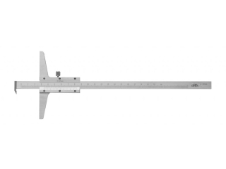 Hloubkoměr s nosem KINEX, 0,02mm, ČSN 25 1280, DIN 862