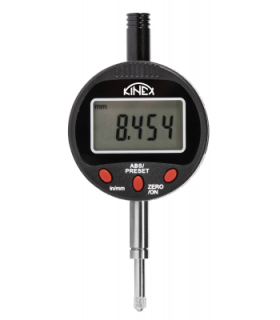 Úchylkoměr číselníkový digitální KINEX, IP 54, 0-12,7 mm/0,001 mm