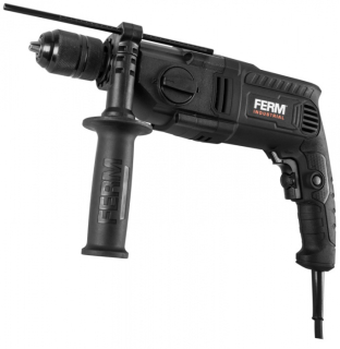 FERM PDM1061P_K - Elektrická vrtačka s příklepem 850W - rychloupínací sklíčidlo